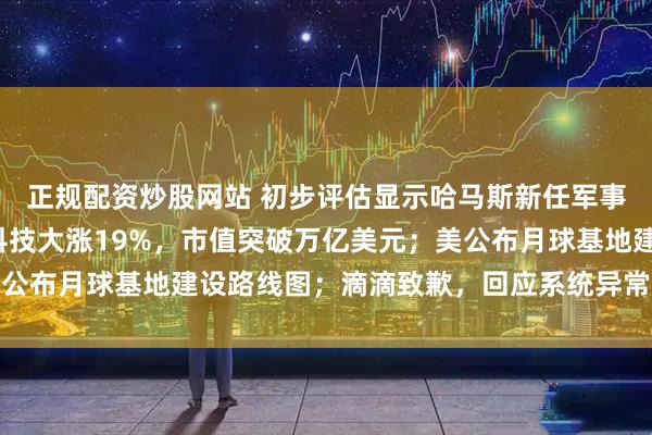 正规配资炒股网站 初步评估显示哈马斯新任军事领导人被打死；美光科技大涨19%，市值突破万亿美元；美公布月球基地建设路线图；滴滴致歉，回应系统异常丨每经早参